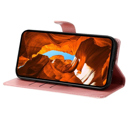 For Xiaomi Redmi Note 13 Pro 5G / Poco X6 5G Case Butterfly Floral Imprint Leather Wallet Phone Cover