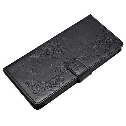 For Xiaomi 13T / 13T Pro / Redmi K60 Ultra Stand Case Butterfly Floral Imprint Leather Phone Cover