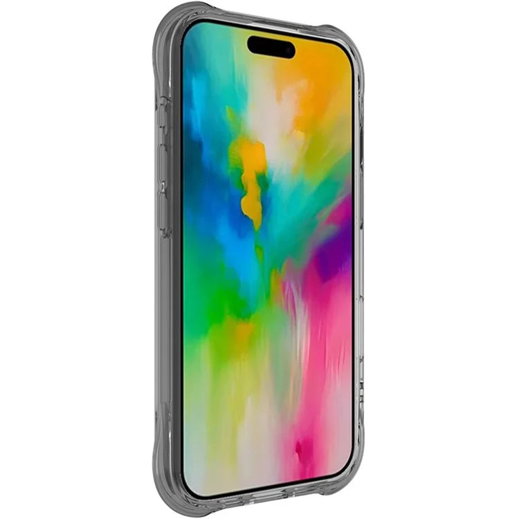 IMAK For iPhone 16 Pro Case Corrugated Texture Soft TPU Protective Phone Cover