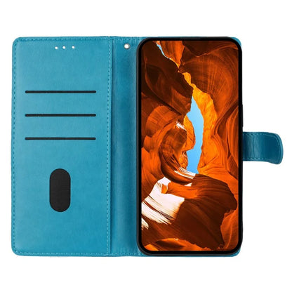 For Xiaomi Redmi 13C 4G / Poco C65 4G Phone Case Butterfly Floral Imprint Stand Leather Cover