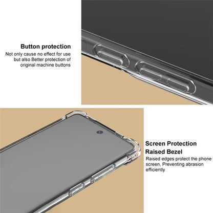 IMAK For Motorola Moto G85 5G / S50 Neo 5G Case TPU Phone Cover Airbag Corners