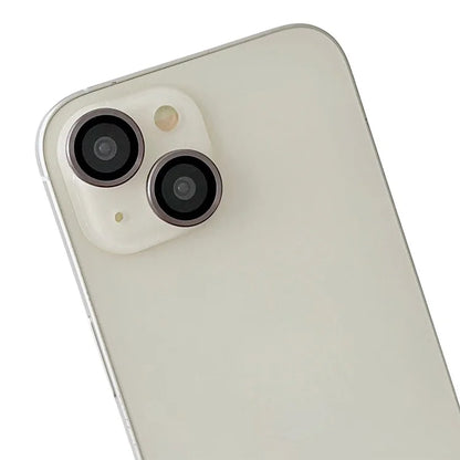 WANLONFENG NKS Series For iPhone 14 Acrylic Phone Case Kickstand Cover with Screen Film and Lens Film