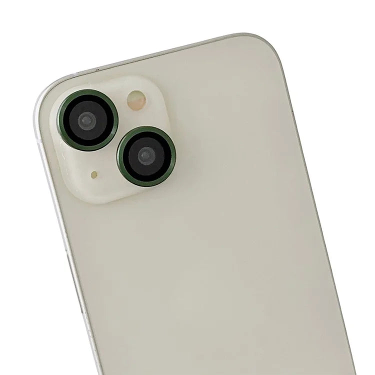 WANLONFENG NKS Series For iPhone 14 Acrylic Phone Case Kickstand Cover with Screen Film and Lens Film