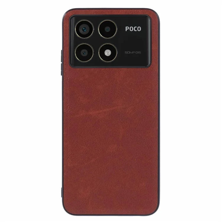 For Xiaomi Redmi K70 5G / K70 Pro 5G / Poco F6 Pro 5G Case Leather Retro Texture Back Phone Cover