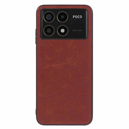 For Xiaomi Redmi K70 5G / K70 Pro 5G / Poco F6 Pro 5G Case Leather Retro Texture Back Phone Cover