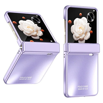 For Honor Magic V Flip 5G Case Electroplating Hard PC Protective Phone Cover