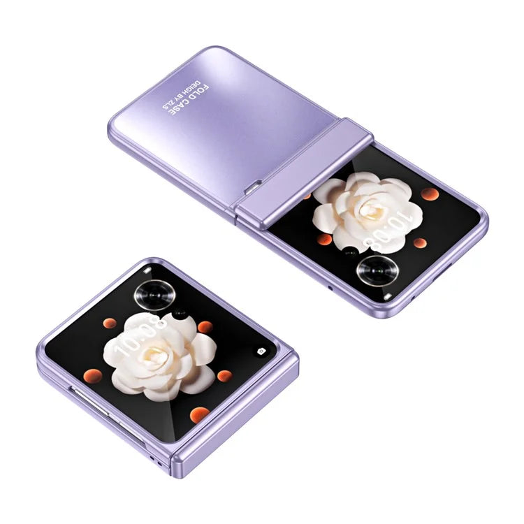 For Honor Magic V Flip 5G Case Electroplating Hard PC Protective Phone Cover