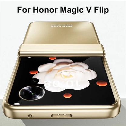 For Honor Magic V Flip 5G Case Electroplating Hard PC Protective Phone Cover