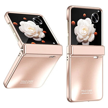 For Honor Magic V Flip 5G Case Electroplating Hard PC Protective Phone Cover