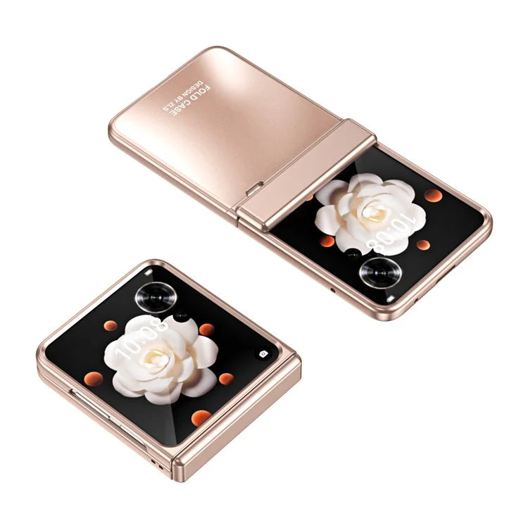 For Honor Magic V Flip 5G Case Electroplating Hard PC Protective Phone Cover