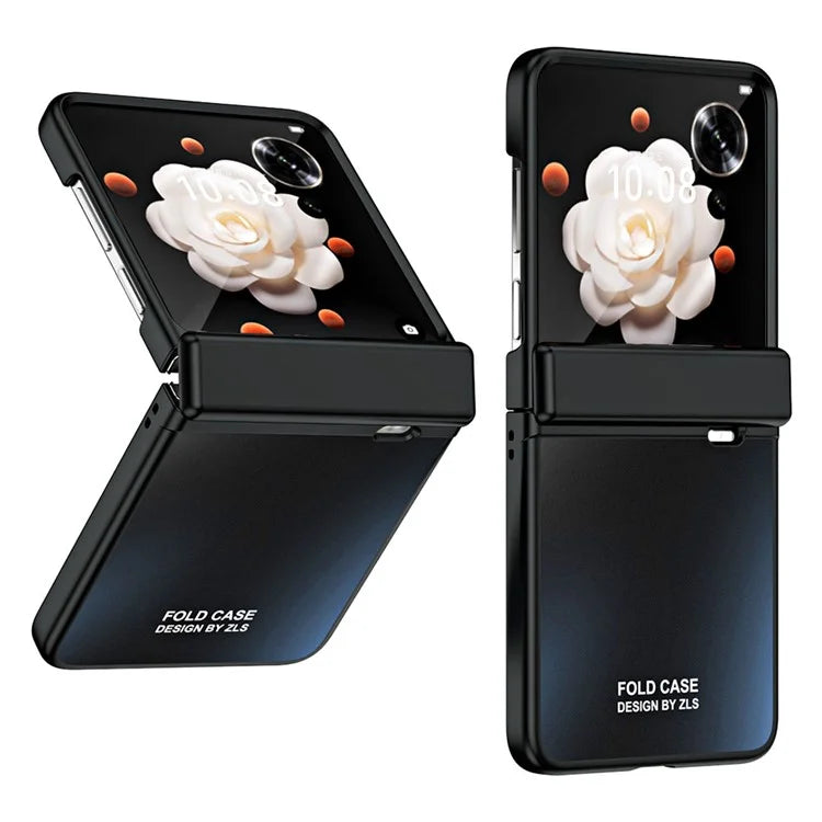 For Honor Magic V Flip 5G Case Electroplating Hard PC Protective Phone Cover
