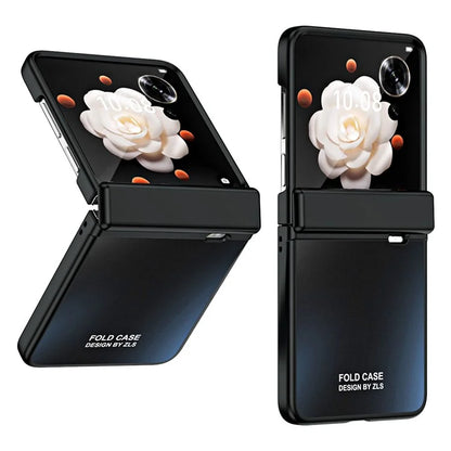 For Honor Magic V Flip 5G Case Electroplating Hard PC Protective Phone Cover