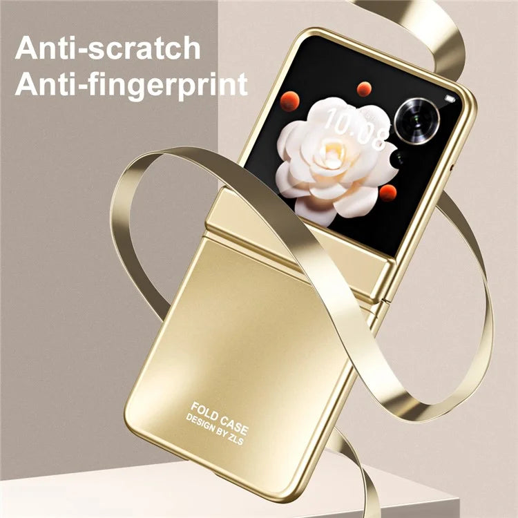 For Honor Magic V Flip 5G Case Electroplating Hard PC Protective Phone Cover