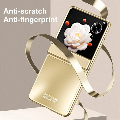 For Honor Magic V Flip 5G Case Electroplating Hard PC Protective Phone Cover