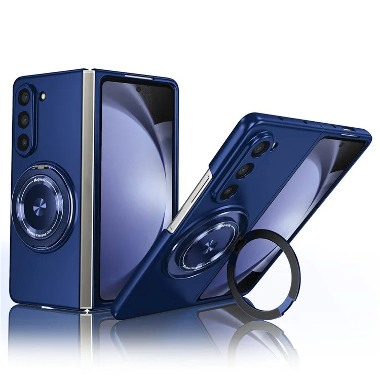 For Samsung Galaxy Z Fold6 5G Case Magnetic Kickstand Hard PC Shockproof Protective Cover