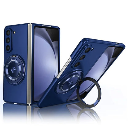 For Samsung Galaxy Z Fold6 5G Case Magnetic Kickstand Hard PC Shockproof Protective Cover