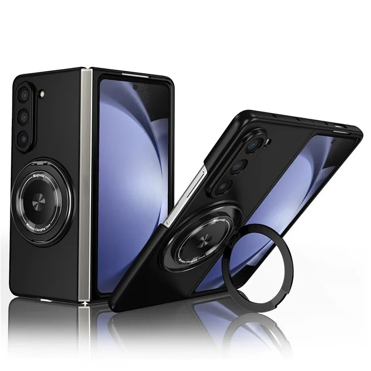 For Samsung Galaxy Z Fold6 5G Case Magnetic Kickstand Hard PC Shockproof Protective Cover