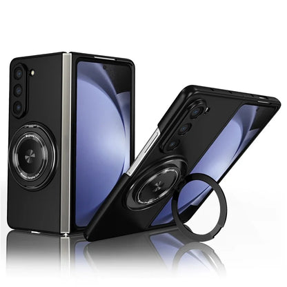 For Samsung Galaxy Z Fold6 5G Case Magnetic Kickstand Hard PC Shockproof Protective Cover