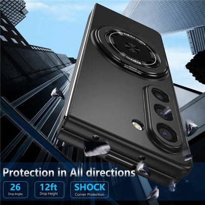 For Samsung Galaxy Z Fold6 5G Case Magnetic Kickstand Hard PC Shockproof Protective Cover