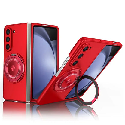 For Samsung Galaxy Z Fold6 5G Case Magnetic Kickstand Hard PC Shockproof Protective Cover