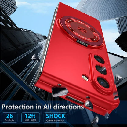 For Samsung Galaxy Z Fold6 5G Case Magnetic Kickstand Hard PC Shockproof Protective Cover