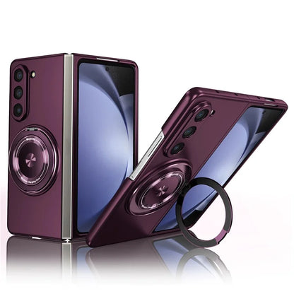 For Samsung Galaxy Z Fold6 5G Case Magnetic Kickstand Hard PC Shockproof Protective Cover
