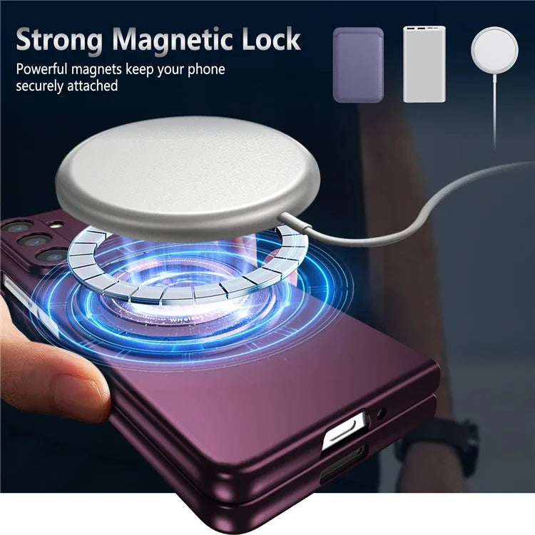 For Samsung Galaxy Z Fold6 5G Case Magnetic Kickstand Hard PC Shockproof Protective Cover