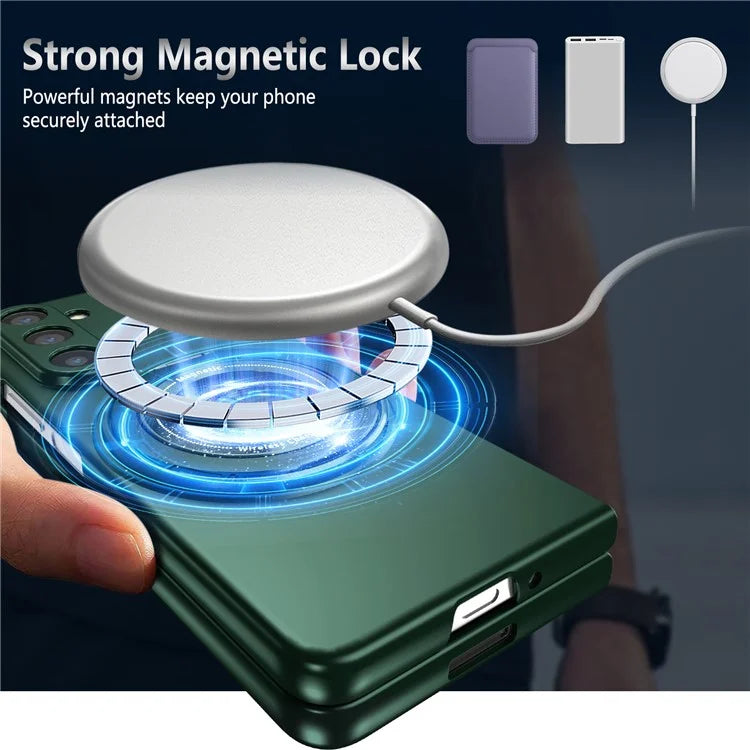 For Samsung Galaxy Z Fold6 5G Case Magnetic Kickstand Hard PC Shockproof Protective Cover