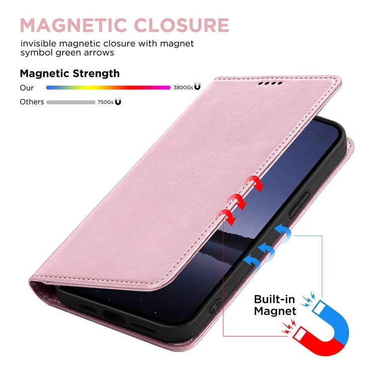 For Samsung Galaxy S24 FE Case Leather RFID Blocking Wallet Phone Cover