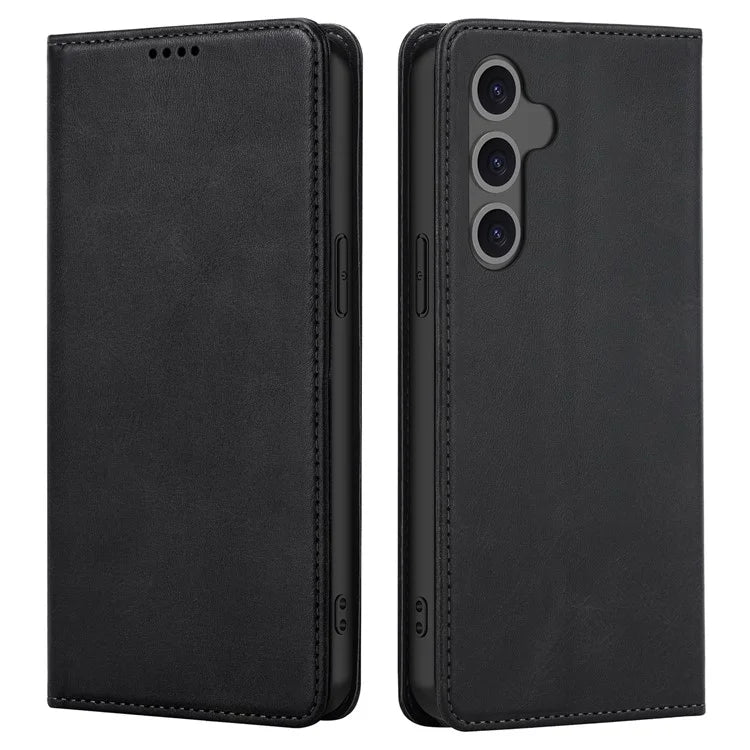 For Samsung Galaxy S24 FE Case Leather RFID Blocking Wallet Phone Cover
