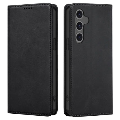 For Samsung Galaxy S24 FE Case Leather RFID Blocking Wallet Phone Cover