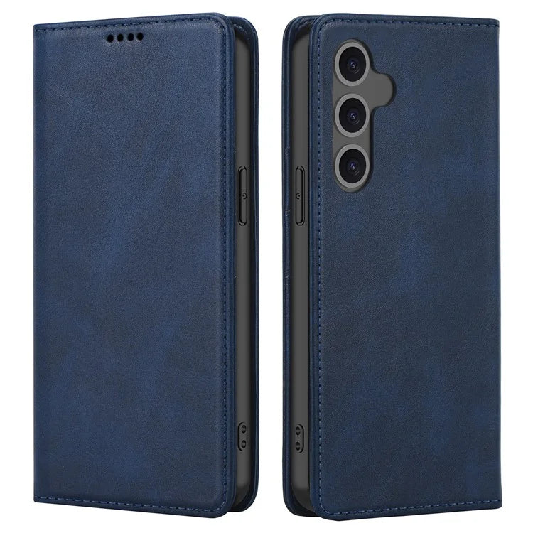 For Samsung Galaxy S24 FE Case Leather RFID Blocking Wallet Phone Cover