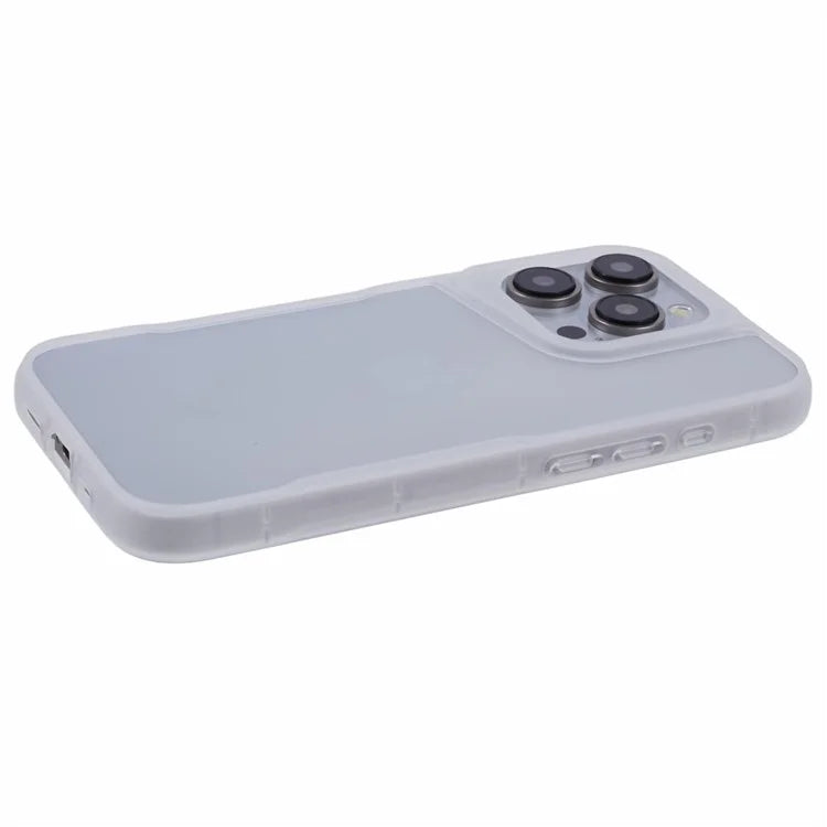 XL Series For iPhone 13 Pro Case Transparent Back Frosted Edge TPU Phone Cover