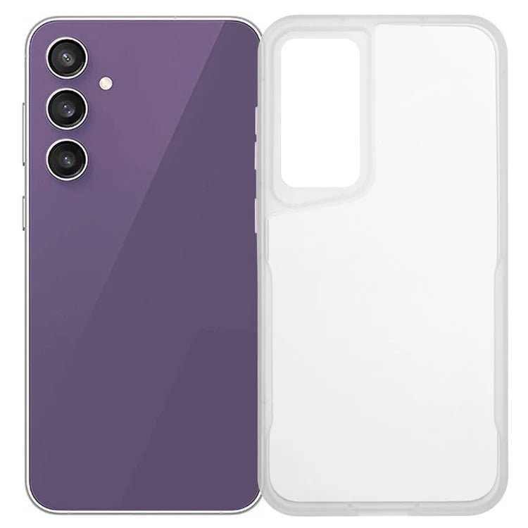 XL Series For Samsung Galaxy S24 TPU Case Frosted Edge Clear Back Phone Cover