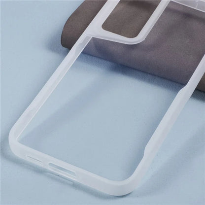 XL Series For Samsung Galaxy S24 TPU Case Frosted Edge Clear Back Phone Cover