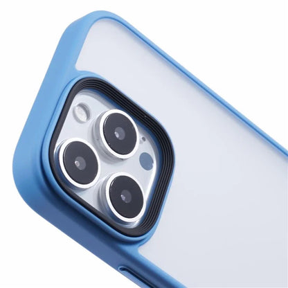 For iPhone 16 Pro Max Case PC+TPU  Frosted Translucent Back Phone Cover