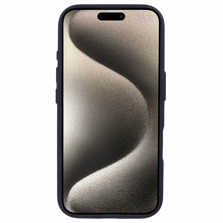 For iPhone 16 Plus Case Matte Finish PC+TPU Phone Cover Skin-Touch