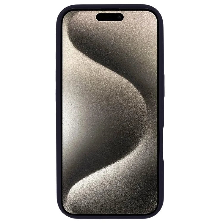 For iPhone 16 Plus Case Magnetic Kickstand PC+TPU Clear Back Phone Cover