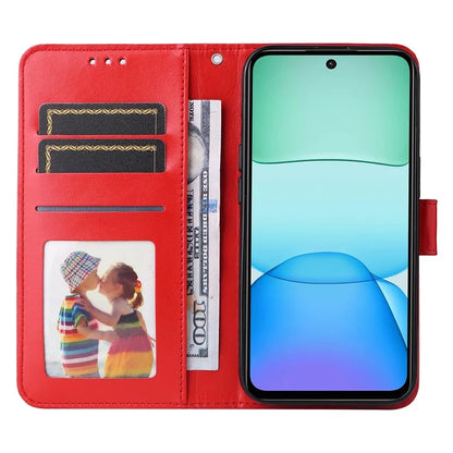 For Xiaomi Redmi 13 5G / 13 4G / Redmi Note 13R 5G / Poco M6 4G Leather Case Sunflower Phone Cover