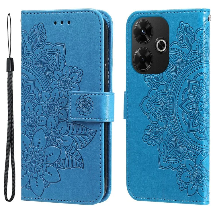 For Xiaomi Redmi 13 5G / 13 4G / Redmi Note 13R 5G / Poco M6 4G Case Wallet Leather Phone Cover