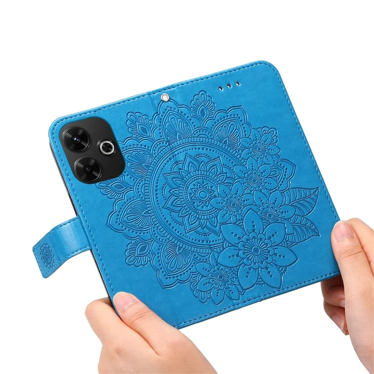 For Xiaomi Redmi 13 5G / 13 4G / Redmi Note 13R 5G / Poco M6 4G Case Wallet Leather Phone Cover