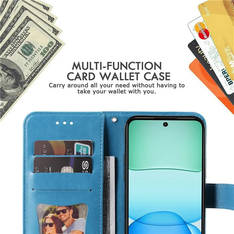 For Xiaomi Redmi 13 5G / 13 4G / Redmi Note 13R 5G / Poco M6 4G Case Wallet Leather Phone Cover