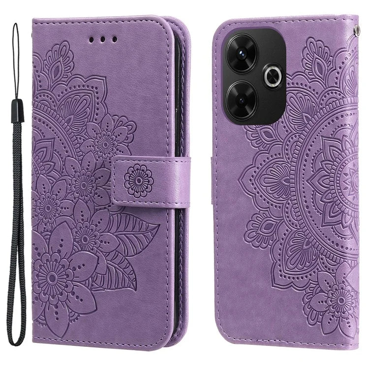 For Xiaomi Redmi 13 5G / 13 4G / Redmi Note 13R 5G / Poco M6 4G Case Wallet Leather Phone Cover
