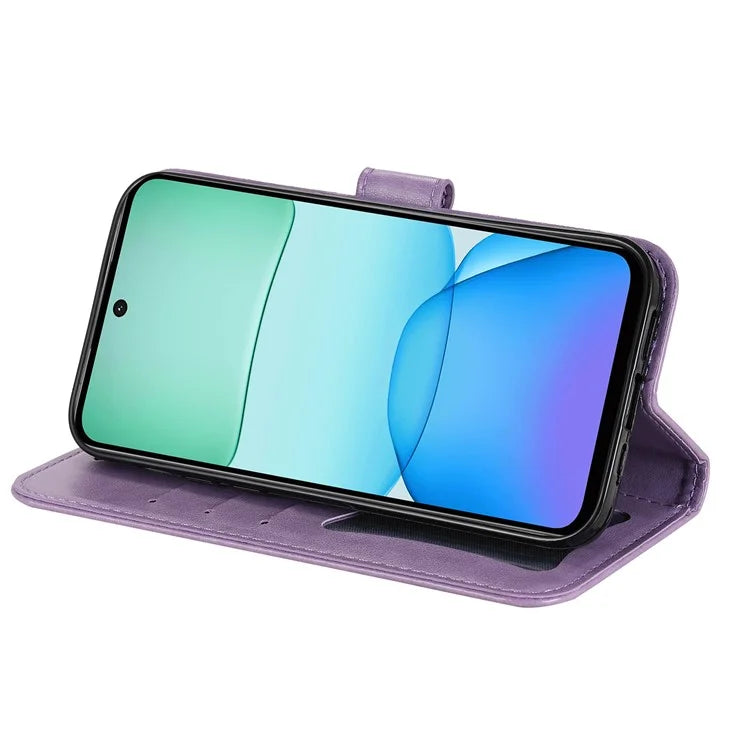 For Xiaomi Redmi 13 5G / 13 4G / Redmi Note 13R 5G / Poco M6 4G Case Wallet Leather Phone Cover
