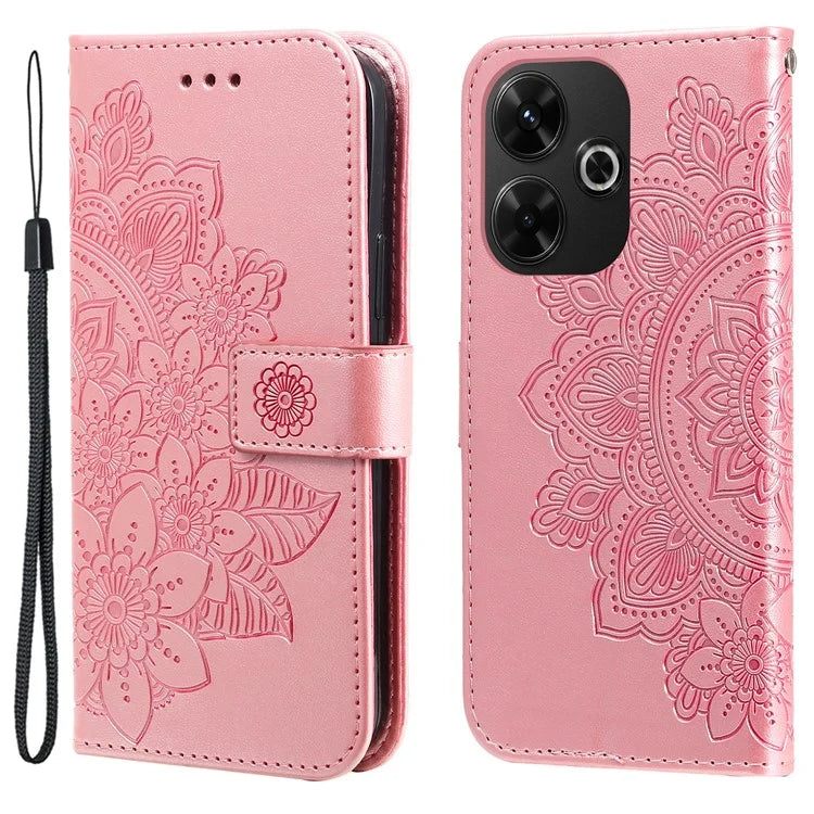 For Xiaomi Redmi 13 5G / 13 4G / Redmi Note 13R 5G / Poco M6 4G Case Wallet Leather Phone Cover
