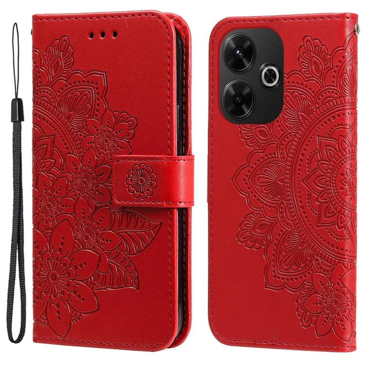 For Xiaomi Redmi 13 5G / 13 4G / Redmi Note 13R 5G / Poco M6 4G Case Wallet Leather Phone Cover