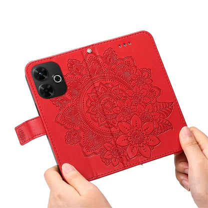 For Xiaomi Redmi 13 5G / 13 4G / Redmi Note 13R 5G / Poco M6 4G Case Wallet Leather Phone Cover