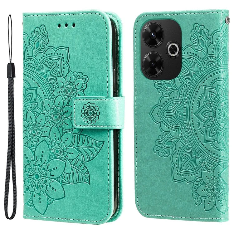 For Xiaomi Redmi 13 5G / 13 4G / Redmi Note 13R 5G / Poco M6 4G Case Wallet Leather Phone Cover