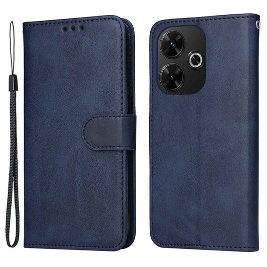 For Xiaomi Redmi 13 5G / 13 4G / Redmi Note 13R 5G / Poco M6 4G Case Leather Cover with 3 Card Slots