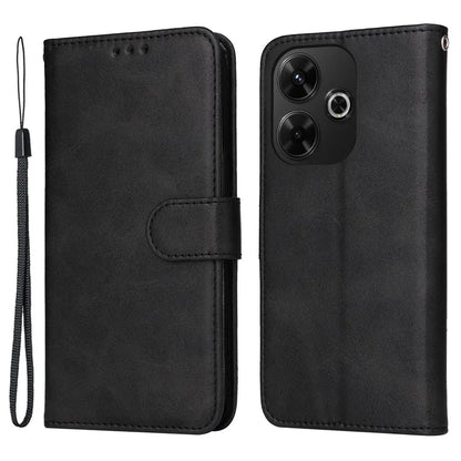 For Xiaomi Redmi 13 5G / 13 4G / Redmi Note 13R 5G / Poco M6 4G Case Leather Cover with 3 Card Slots